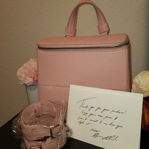 Brandon Blackwood - Portmore Backpack | Pink Leather (Great Condition)